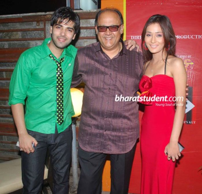 Kinsuk Mahajan Alok Nath and Sara Khan