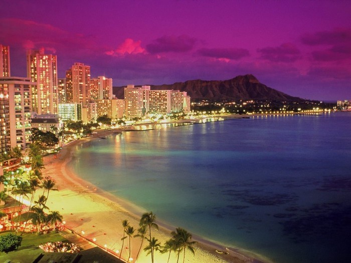 Waikiki at Dusk, Hawaii - Peisaje1