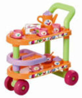 ecoiffer-carucior-cu-set-pentru-ceai - babynamnam oferta