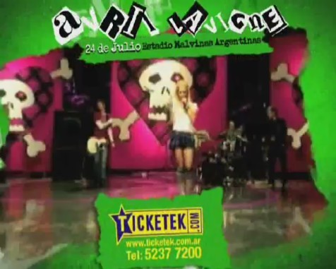 bscap0144 - Avril Lavigne en Buenos Aires 2011 - Black Star Tour commercial