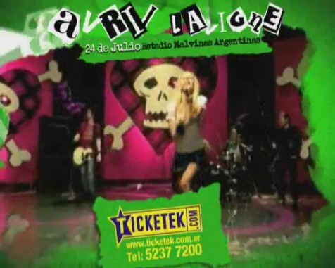 bscap0155 - Avril Lavigne en Buenos Aires 2011 - Black Star Tour commercial