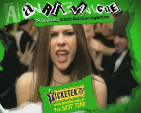 bscap0173 - Avril Lavigne en Buenos Aires 2011 - Black Star Tour commercial