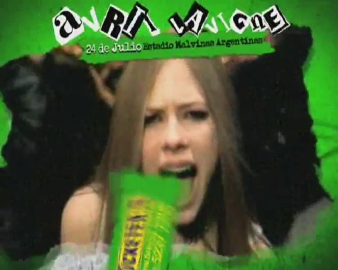 bscap0190 - Avril Lavigne en Buenos Aires 2011 - Black Star Tour commercial