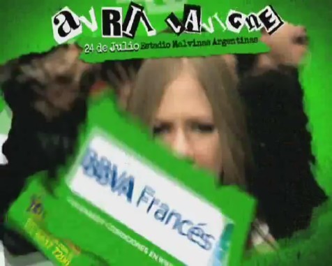 bscap0196 - Avril Lavigne en Buenos Aires 2011 - Black Star Tour commercial