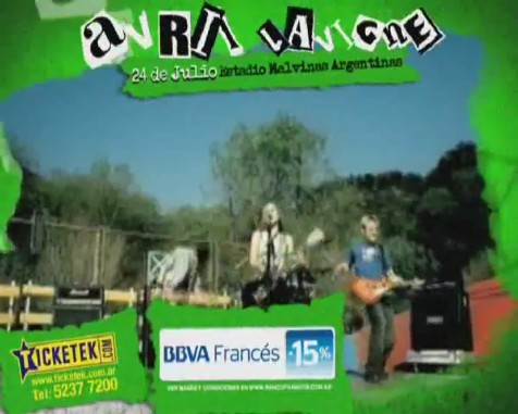 bscap0239 - Avril Lavigne en Buenos Aires 2011 - Black Star Tour commercial
