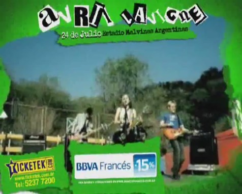 bscap0243 - Avril Lavigne en Buenos Aires 2011 - Black Star Tour commercial