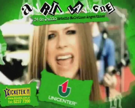 bscap0299 - Avril Lavigne en Buenos Aires 2011 - Black Star Tour commercial