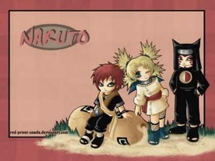 Naruto-TeamSand-Chibi-Wallpaper