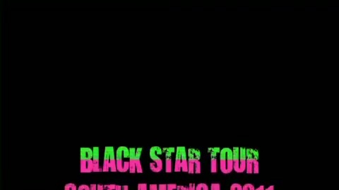The Black Star Tour South America Trailer 333 - The Black Star Tour South America Triller