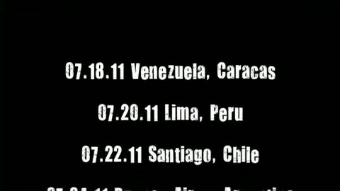 The Black Star Tour South America Trailer 348