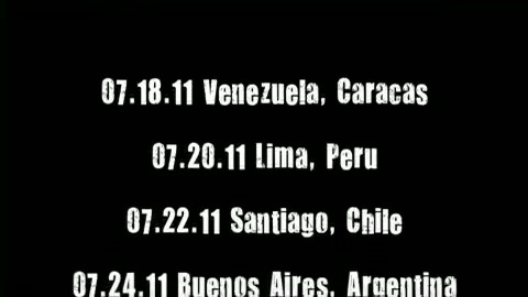 The Black Star Tour South America Trailer 349