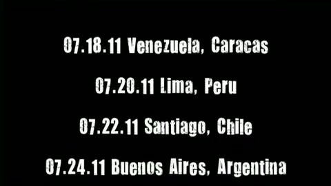 The Black Star Tour South America Trailer 350