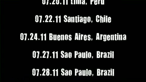 The Black Star Tour South America Trailer 357 - The Black Star Tour South America Triller