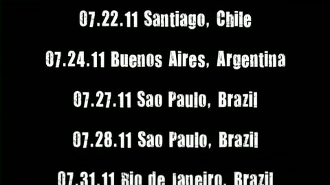The Black Star Tour South America Trailer 359 - The Black Star Tour South America Triller