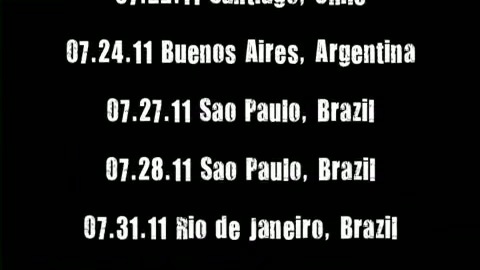 The Black Star Tour South America Trailer 361