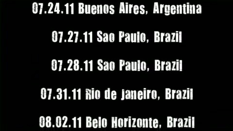 The Black Star Tour South America Trailer 363