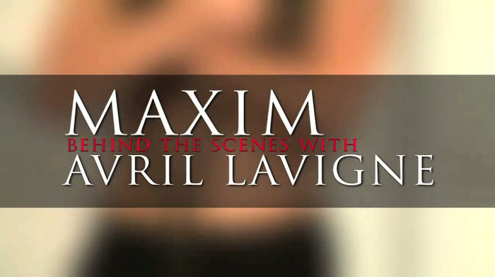 Maxim Exclusive Avril Lavigne - 2010 November Cover Shoot 034