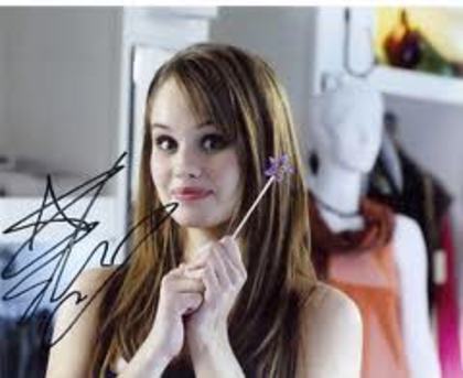 Debby Ryan si autograf - Debby Ryan