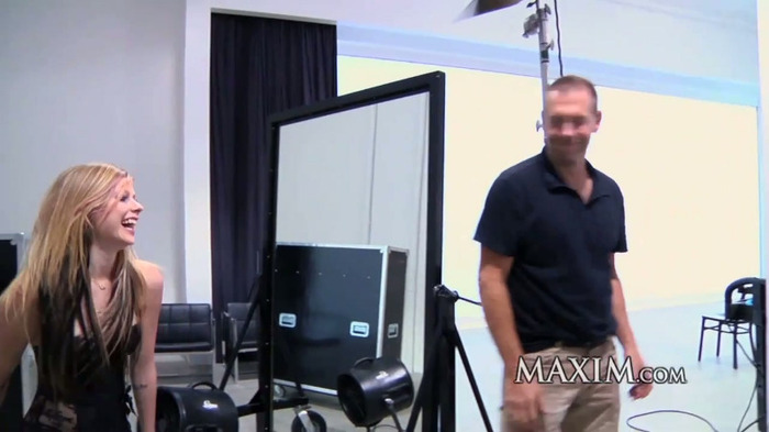 Maxim Exclusive Avril Lavigne - 2010 November Cover Shoot 351