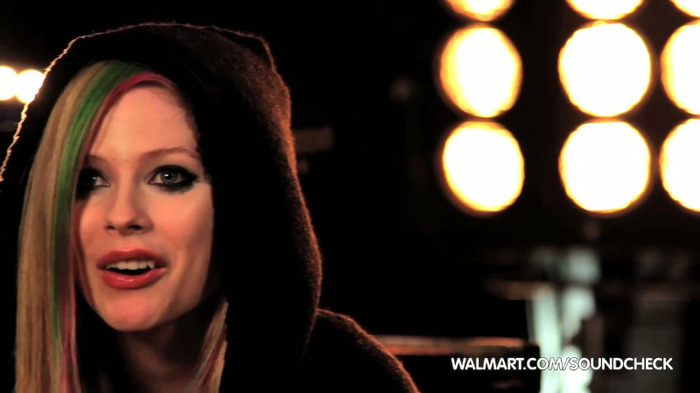 Avril Lavigne on Walmart Soundcheck_ Twitter 147 - Avril - Lavigne - on - Walmart - Soundcheck - Twitter