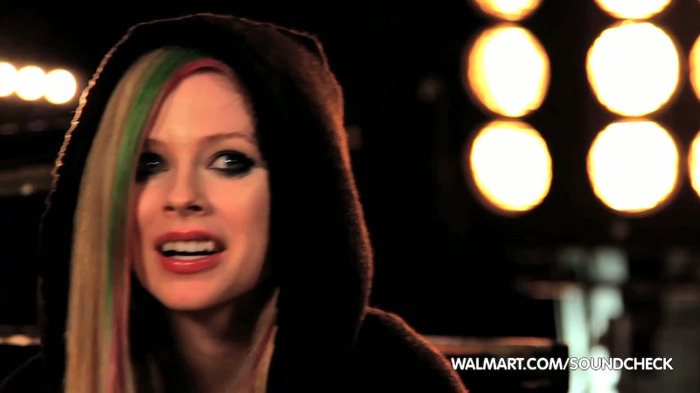 Avril Lavigne on Walmart Soundcheck_ Twitter 148