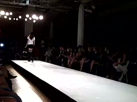 Abbey Dawn Fashion Show - Avril Lavigne 062