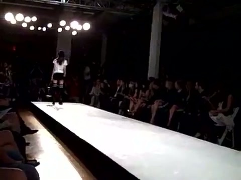 Abbey Dawn Fashion Show - Avril Lavigne 067