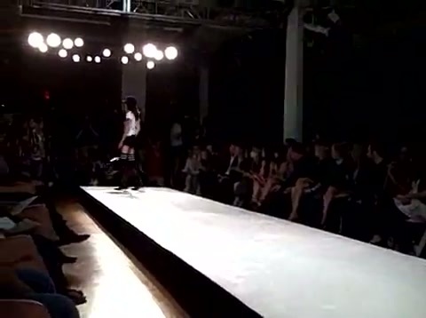 Abbey Dawn Fashion Show - Avril Lavigne 071