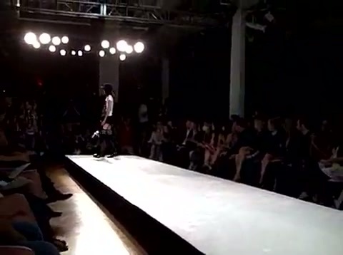 Abbey Dawn Fashion Show - Avril Lavigne 072