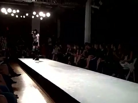 Abbey Dawn Fashion Show - Avril Lavigne 076