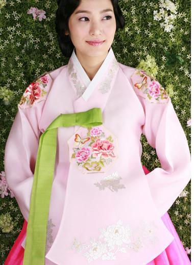 hanbok roz - hanbok