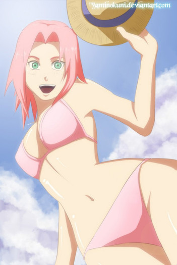 naruto__s_summertime__sakura_by_yaminokuni-d3g0uoa