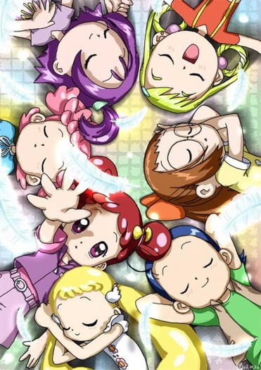 ojamajo doremi-l-am vazut gand eram in clasa a 3a !!