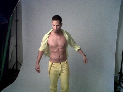 normal_001 - 000 Christian backstage del shooting para el disco Almas Transparentes