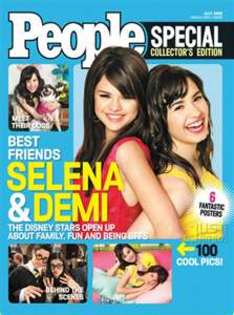 revista - selena si demi