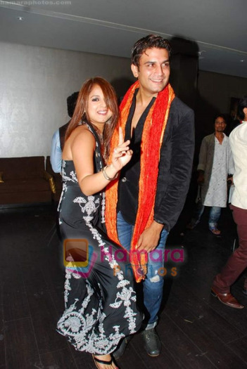 normal_Sharad and Keerti Kelkar at Tony and Deeya Singh_s bash for serial Choti Bahu in D Ultimate C - Kirti Kelkar