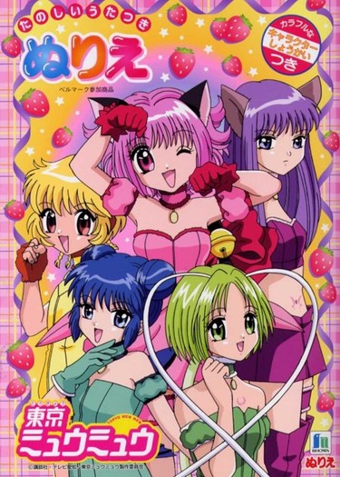 P Anime Tokyo Mew Mew Book Front