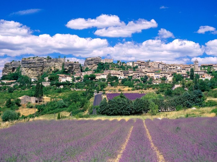 Hills of Saignon, France