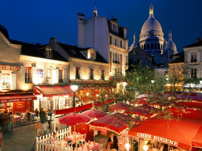 Place du Tertre, Paris, France - Franta