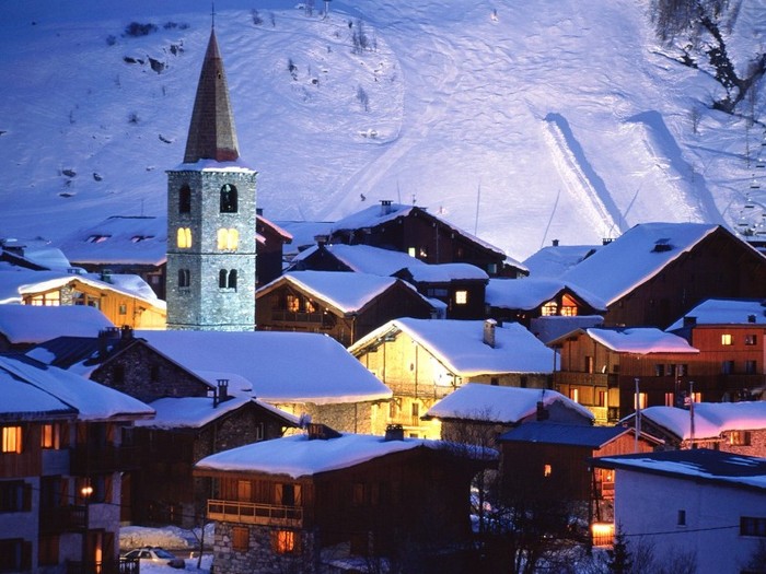 Val d\'Isere Village, France