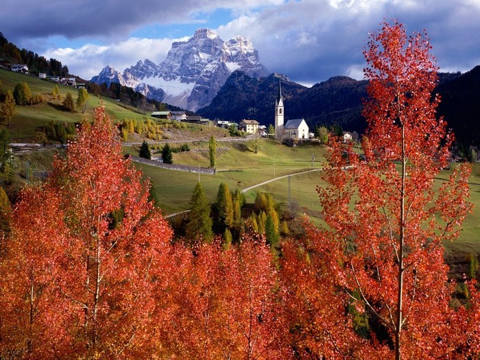 Church of Selva Di Cadore, Colle Santa Lucia, Italy - Italia