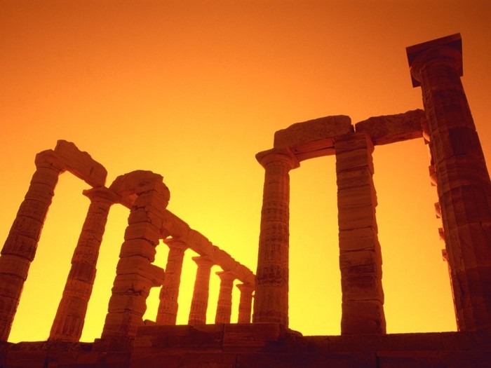 Temple of Poseidon, Cape Sounion, Greece