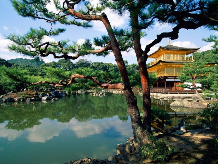 Kinkaku-ji Temple, Kyoto, Japan - Japonia