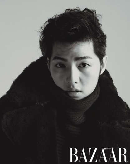rkq97c - Pictorial Song Joong-ki pentru Bazaar