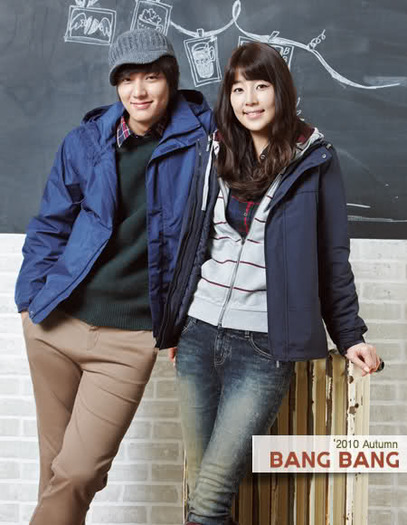 2jb1gi - Lee Min Ho si Han Ji Hye - Bang Bang Fall 2010