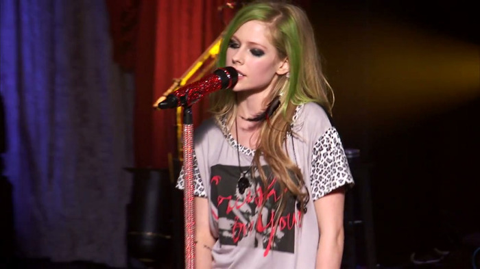 Avril Lavigne - Smile (AOL Sessions) 0507
