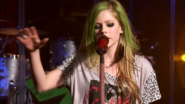 Avril Lavigne - Smile (AOL Sessions) 0517