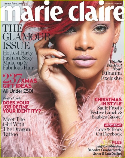 rihanna-marie-claire-cover-december-2010-01 - rihanna 2011
