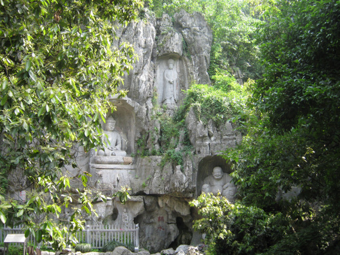 Hangzhou -templul Lingyan - China