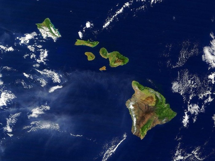 SatelliteImageoftheHawaiianIslands - Ceva de vis